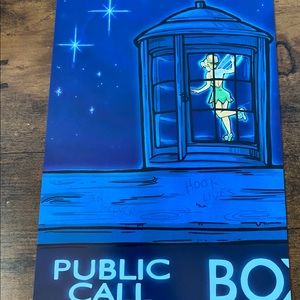 Tinker Bell Doctor Who Disney Art Print